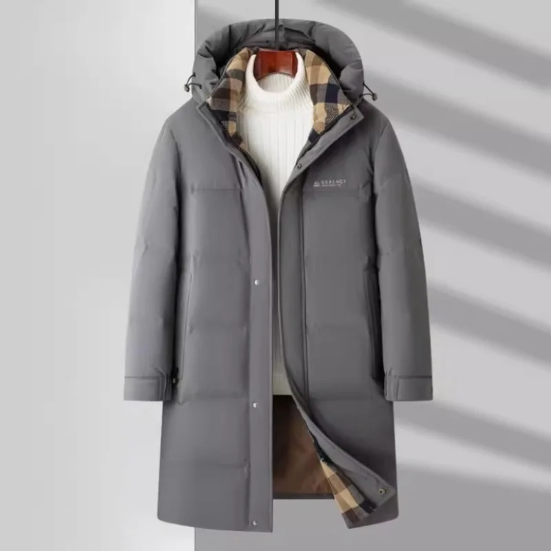 Новинка зимняя мужская куртка YEAE теплая Свободная Повседневная