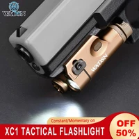 wadsn tactical xc1 flashlight pistol gun weapon light surefir mini led xc1 light airsoft for gloc 17 18c 19 25%c2%a0