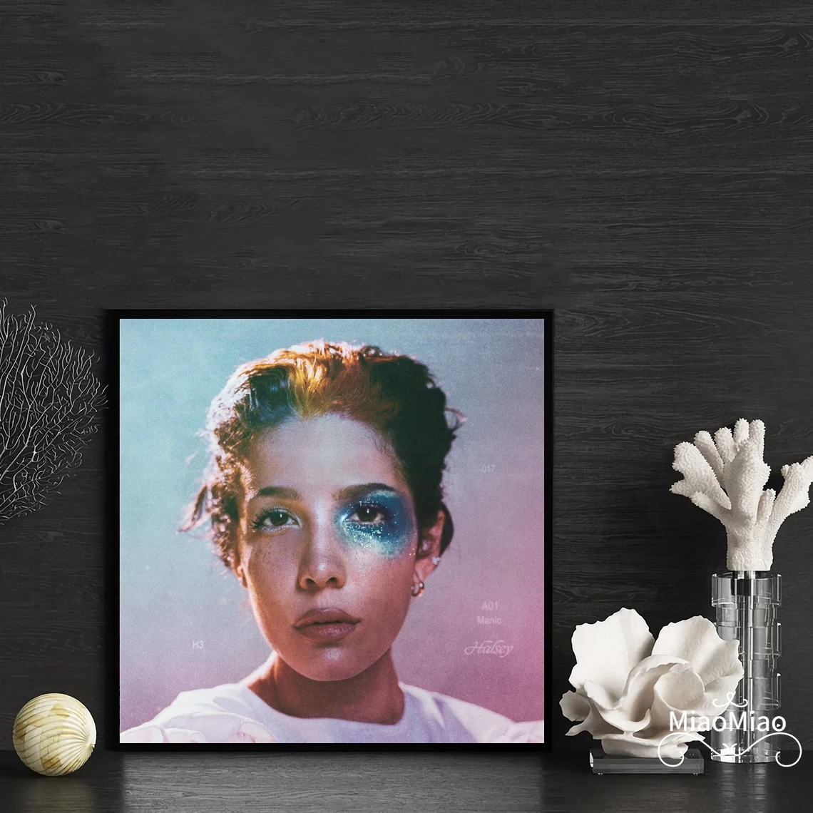 Музыкальный альбом Halsey Manic постер на холсте художественный принт домашний декор
