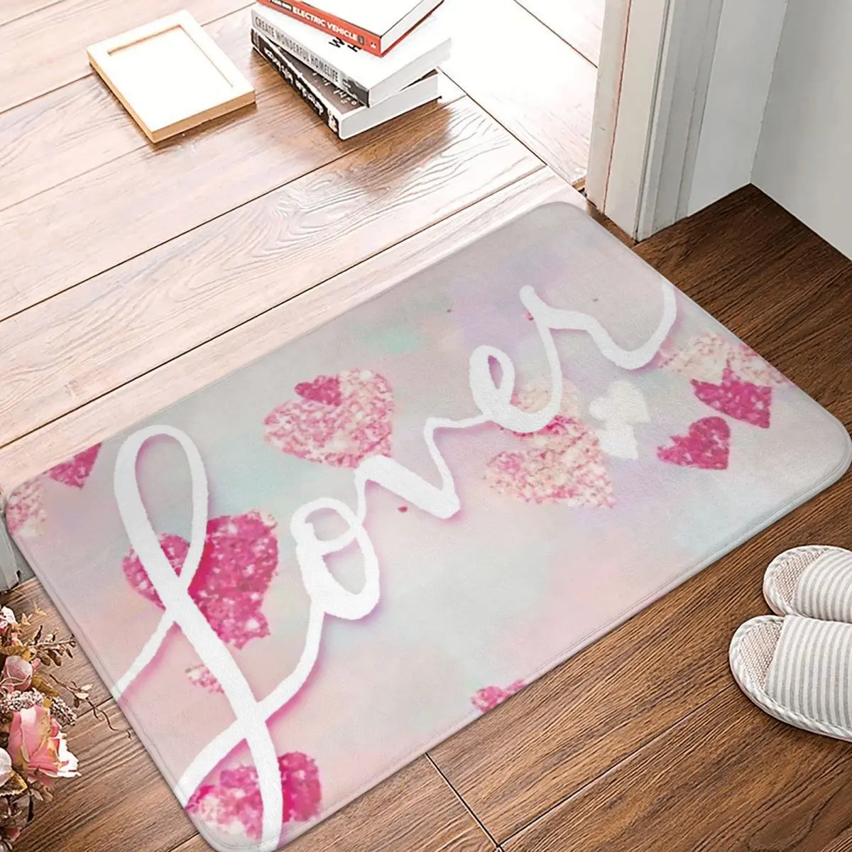 

Противоскользящий коврик для влюбленных на День святого Валентина