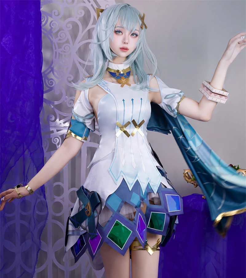 

Vivi-Cos Game Genshin Impact Faruzan, милое платье, косплей, женские костюмы, Хэллоуин, ролевая игра, карнавал, новая модель