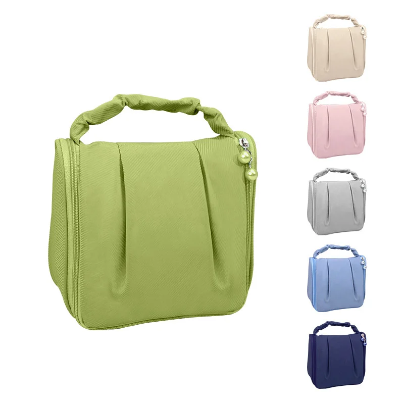 

New 2023 Waterproof Cosmetic Bag Women Cloud Bag Candy Color Handbags Make Up Organizer Elegant Toiletry Bag Makeup Box Neceser
