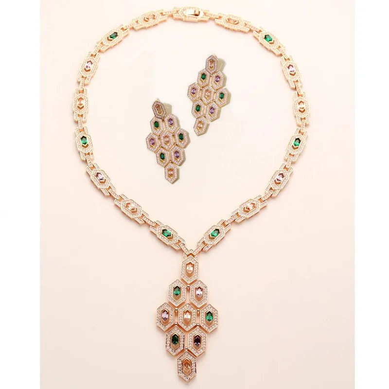 Модные высококачественные ювелирные изделия для женщин подвеска в виде ромба с