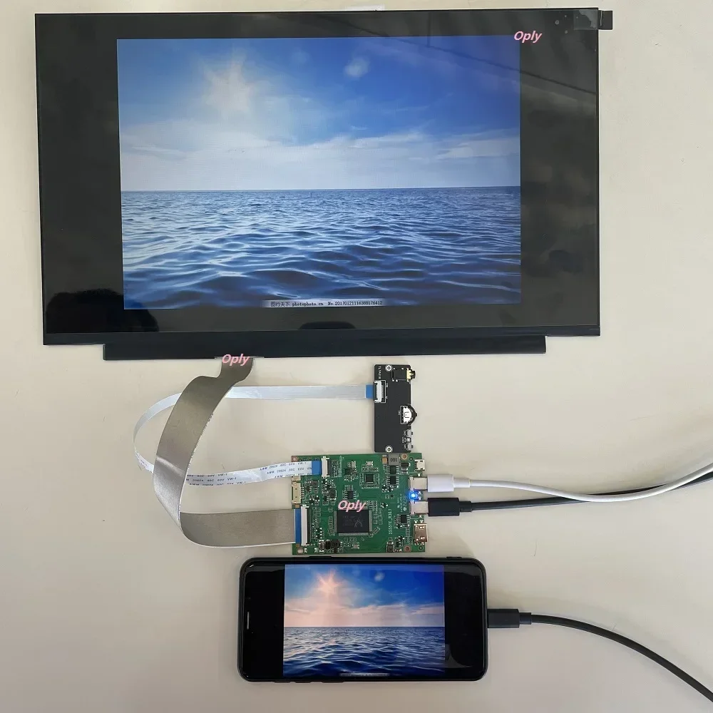 Новинка сменный ЖК-экран 11 6 дюйма панель контроллера IPS + EDP Тип C USB mini HDMI