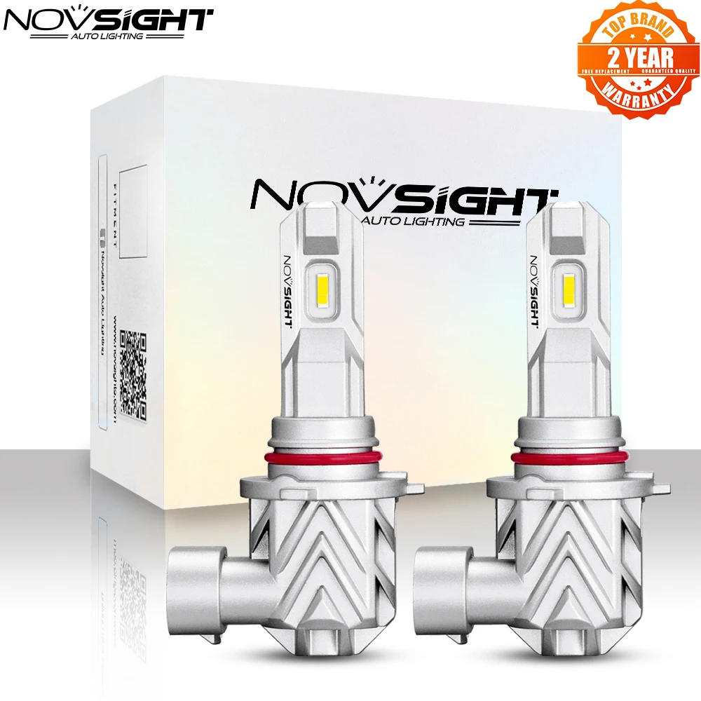 

NOVSIGHT 1:1 Mini Size Fog Light Bulbs H11 H8 H9 9005 HB3 9006 HB4 Car Bulb 50W 10000LM 6000K Led Fog Lamp Auto Accessories