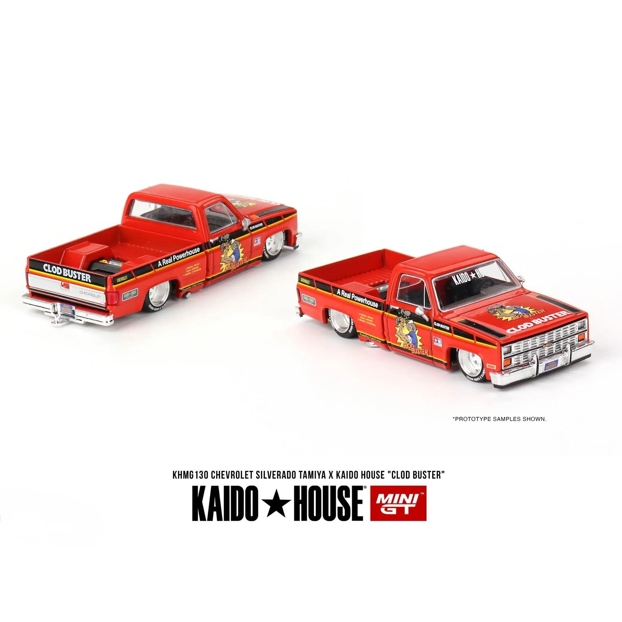 TSM KAIDO HOUSE MINIGT 1/64 KHMG130 silverado Orang Chase Vanish Модель автомобиля из литого под давлением