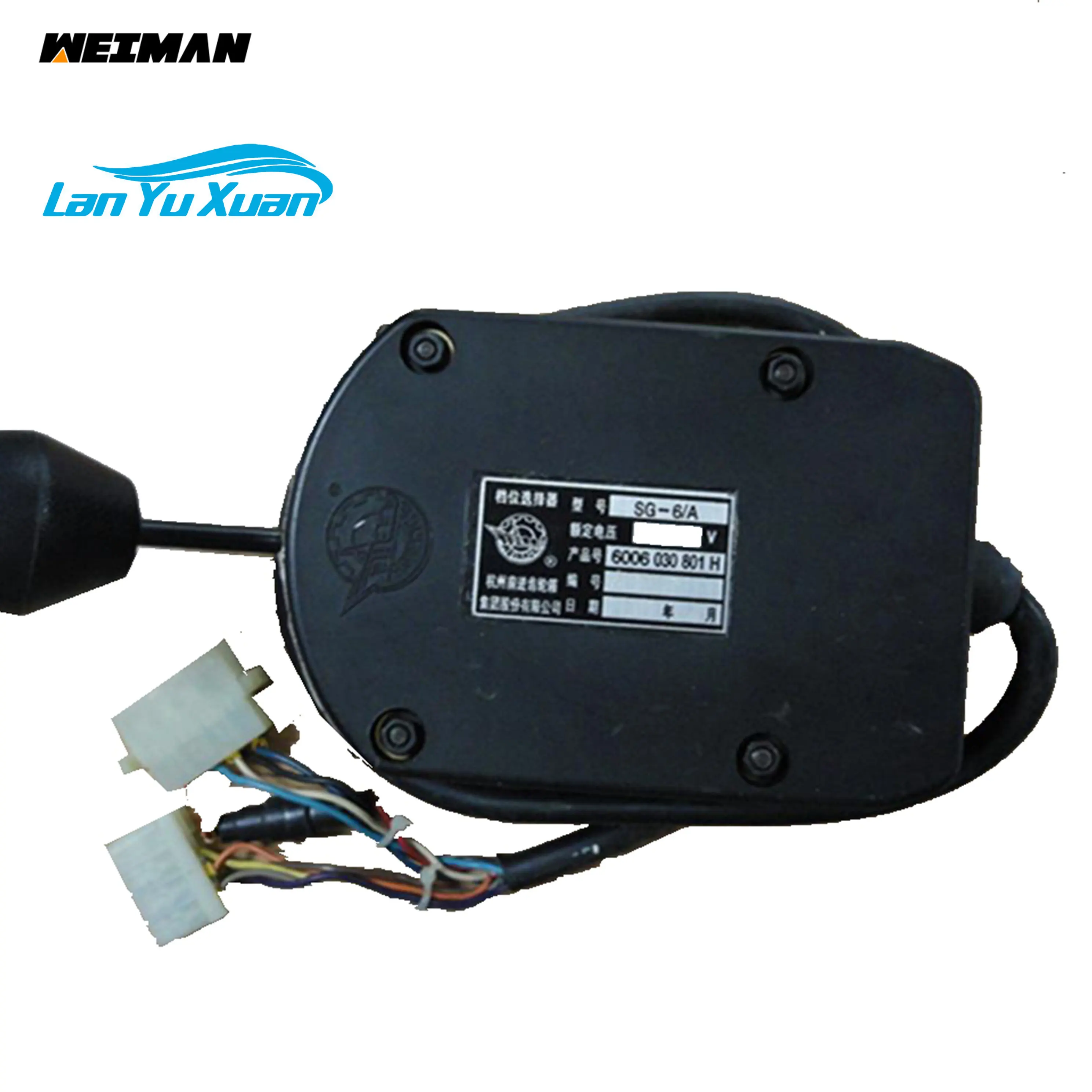 Селектор зубчатой передачи 6006030801H, деталь строительного оборудования WG180, фотопередача 24 В, оригинал недоступен