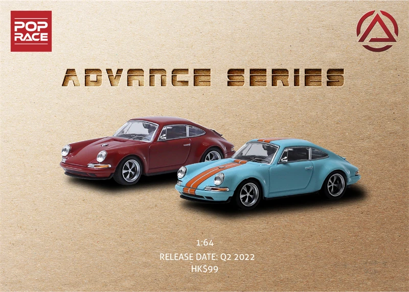 

POPRACE 1:64 Singer 911 (964) Diecast Model Car