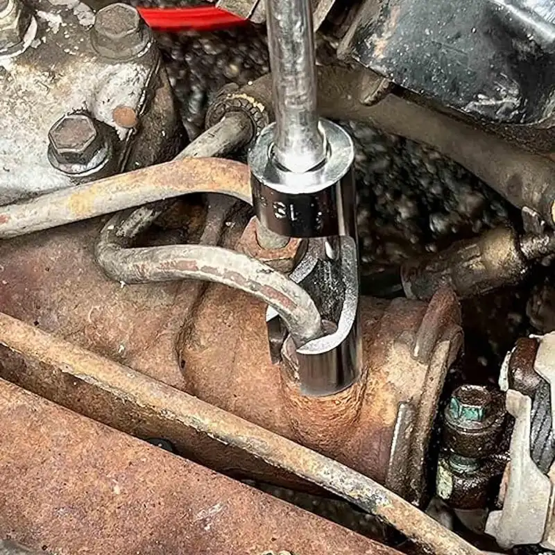 Втулка для разборки открытой масляной трубы прорезной ключ датчика кислорода