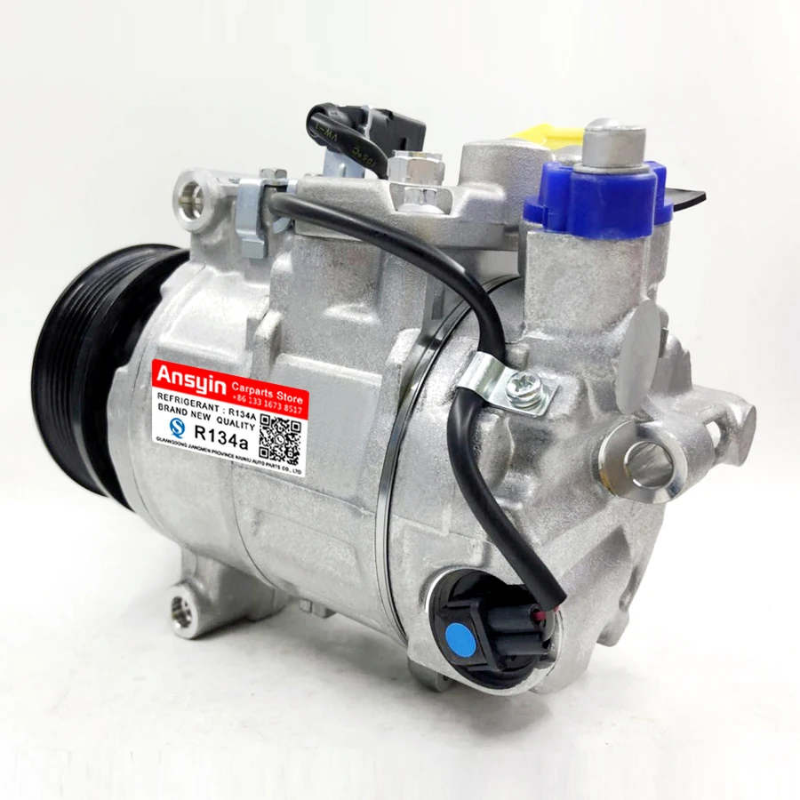 Компрессор кондиционера для Volkswagen Transporter T5 Multivan Amarok 7E0820803 7E0820803F 7E0820803J 7E0820803A 7E0260803G