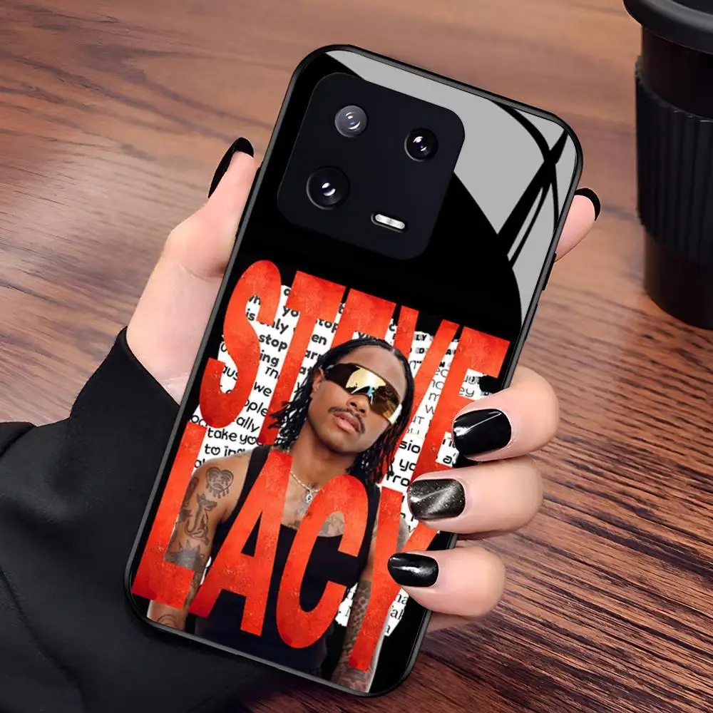 Фото Чехол для телефона R&B Singer Steve L-lacy для Xiaomi 17 15 14 13 12 Mi 11 X T Ultra Pro Lite 5G, черный, стеклянный №3