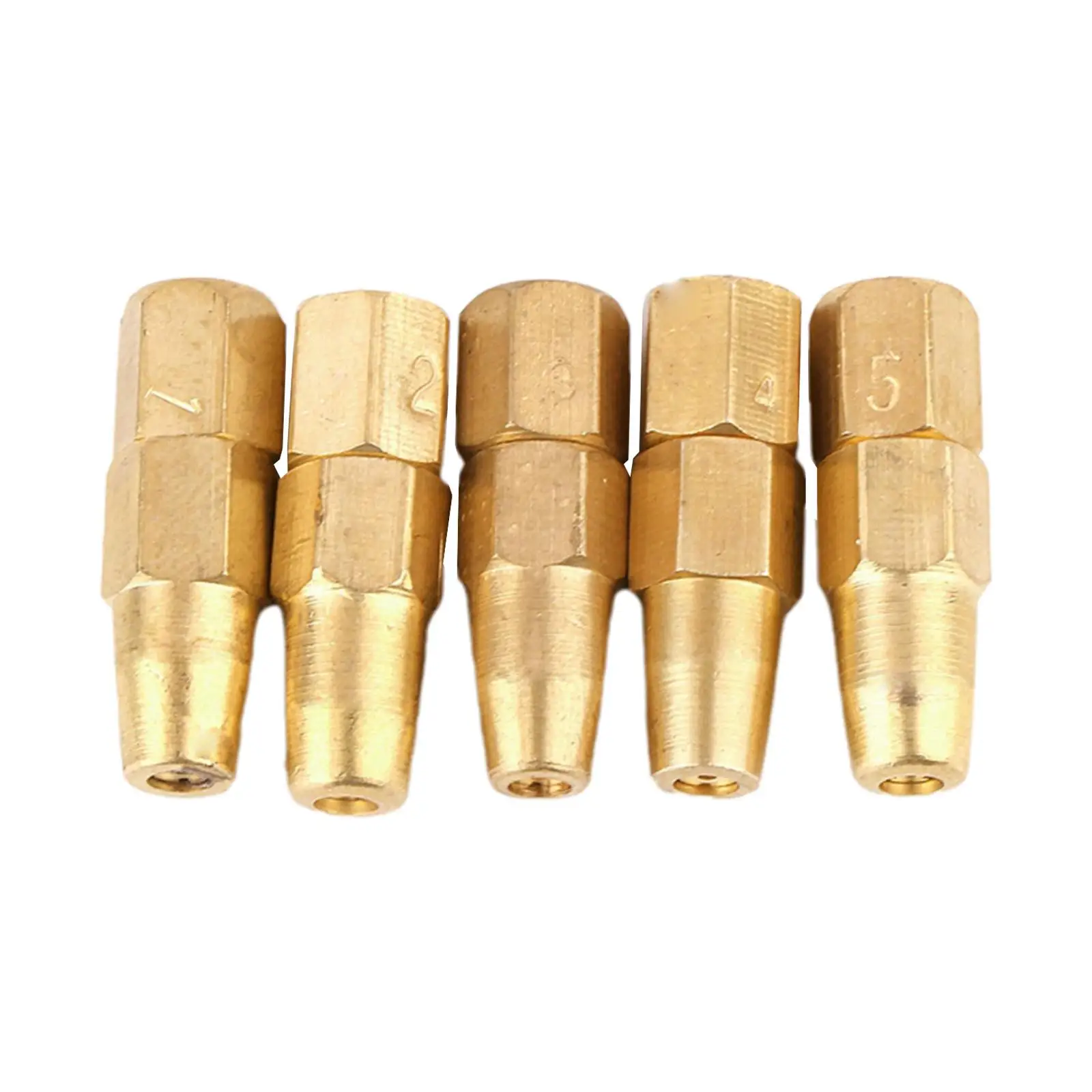 

5 Pieces Welding Tips 0.5mm 0.6mm 0.7mm 0.8mm 0.9mm Durable for H01-2 Fitments Holder Accessory
