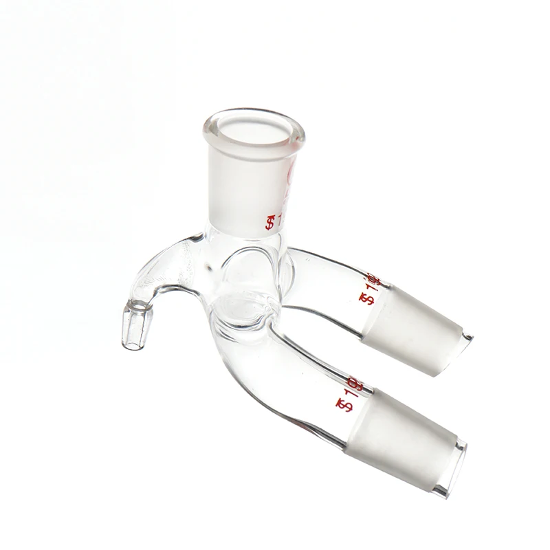 Vacuum Bifurcated Dovetail Tube 14*3 19*3 24*3 29*3 Two-way Bifurcated Tube Two-way Vacuum Receiver Tube