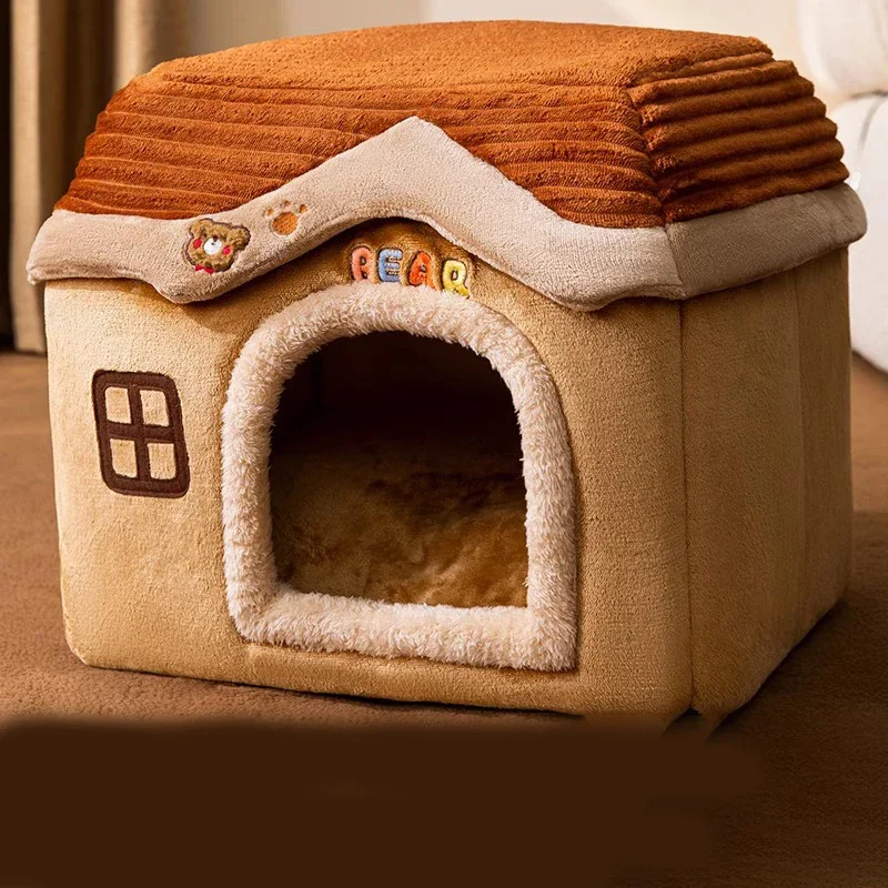 Ящик-будка для собак домики щенков крошечные складные мягкие товары домашние