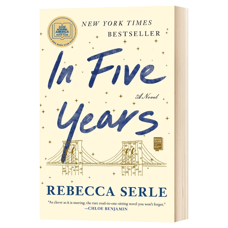 In Five Years Rebecca Serle, Bestselling books in english, novels 9781982137458
