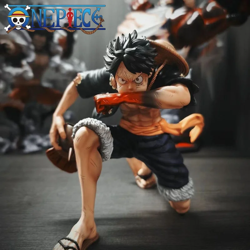 

12.5cm One Piece Straw Hat Monkey D Luffy Anime Figure Arenas Gear Second Manga Statue PVC Action Figurine Collectible Model Toy