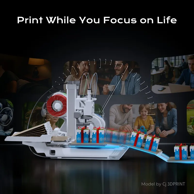 Фото PlateCycler C1M Автоматический комплект для смены пластин Системы Chitu для Bambu Lab A1 Mini Non-Stop Система партии печати №4