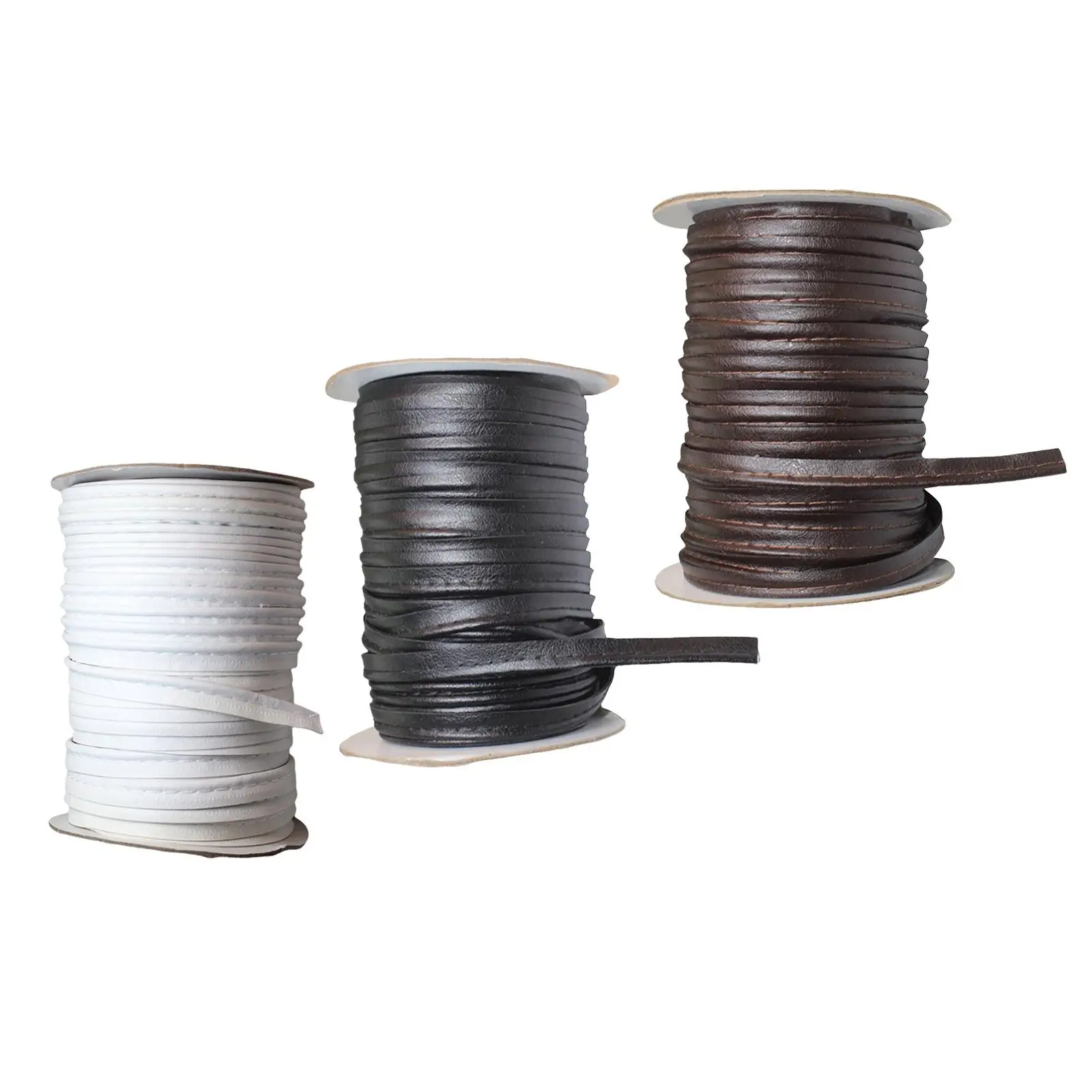 

Кожаная Складная лента для шпули, обвязочная лента для одежды, обивки краев