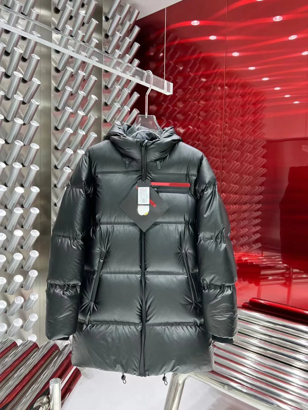 Новая зимняя длинная толстая высококачественная