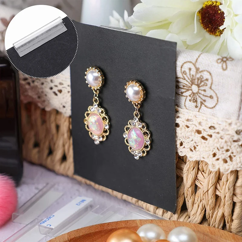 450 шт. адаптер для сережек и карт пластиковый губ самоклеящаяся вешалка дисплей