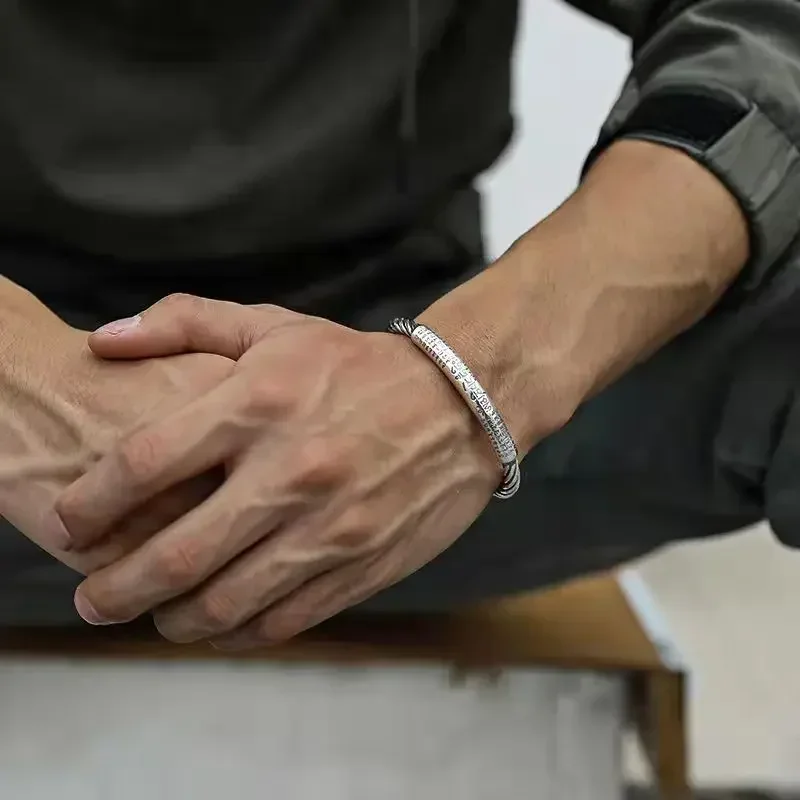 2024 Винтажный Персонализированный Браслет В Форме Сердца С Закрученной Нитью