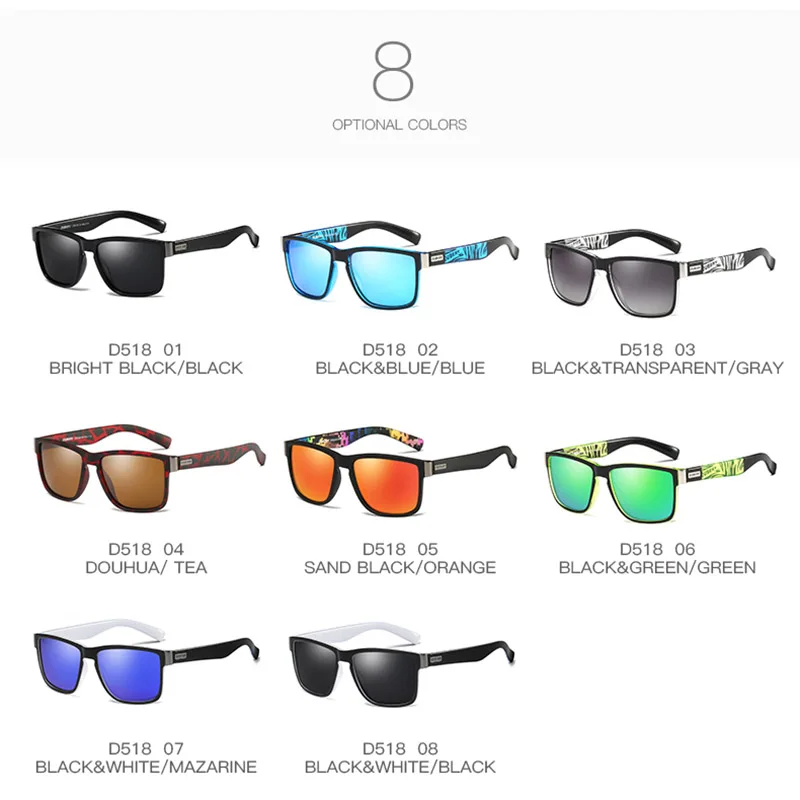 Men Polarized Fishing Sunglasses UV400 PC Glasses Outdoor Sports Driving Camping Hiking Cycling Eyewear enlarge