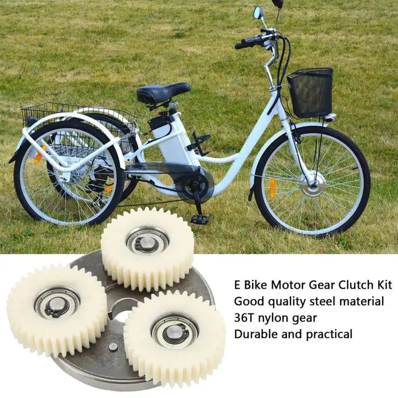 

E-Bike Motor Gear Clutch Kit 36 Teeth Planetary Nylon Gears For Bafang Electric Bicycle 500W Motor Gear bearings Connector