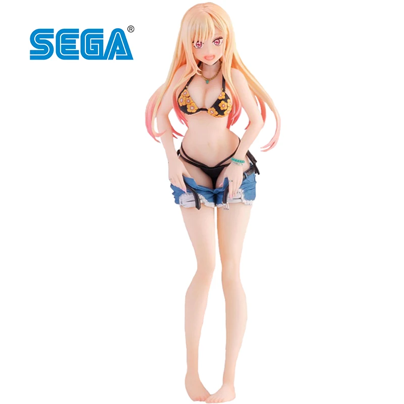 

Оригинальные фигурки SEGA Luminasta Kitagawa Марин, первые измерения, кукла-бисквит Wa Koi Wo Suru, Аниме фигурки, коллекционные игрушки