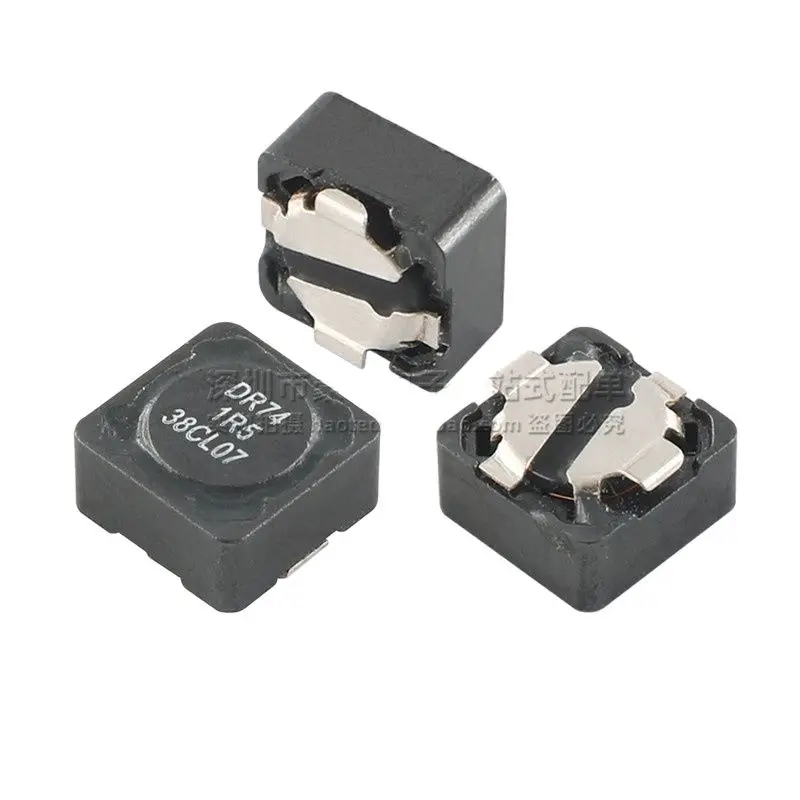 

10pcs/ DR74-1R5-R Patch 1.5UH 8.3A Micro High Current Integrated Power Shielding Inductor