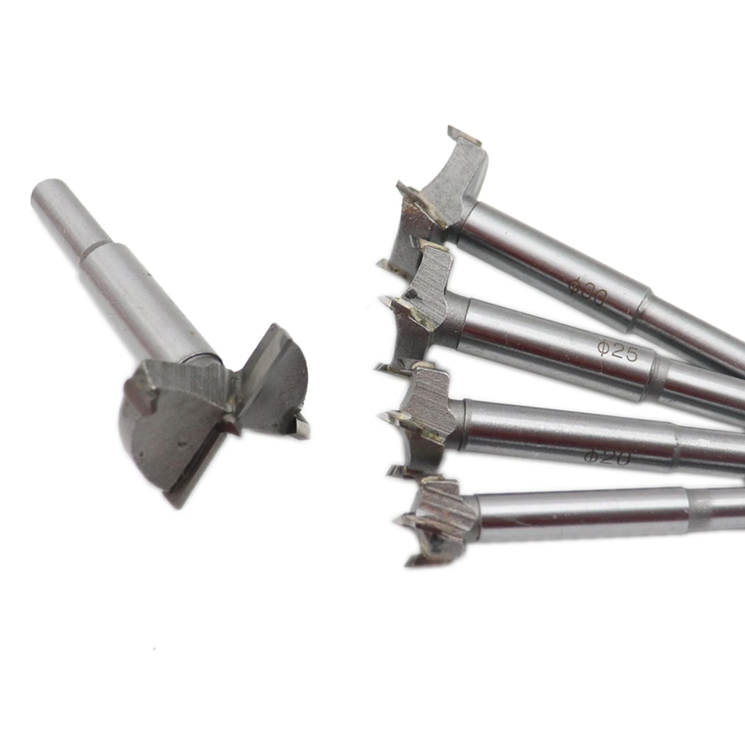 High-Quality Professional Grade Self Centering Forstner Wood Drill Bit Set - Precision Woodworking Hole Drilling Tools Include