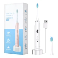 smart electric sonic vibration toothbrush teeth whitening remove tartar gum massage for adults kids dental oral sensitive care