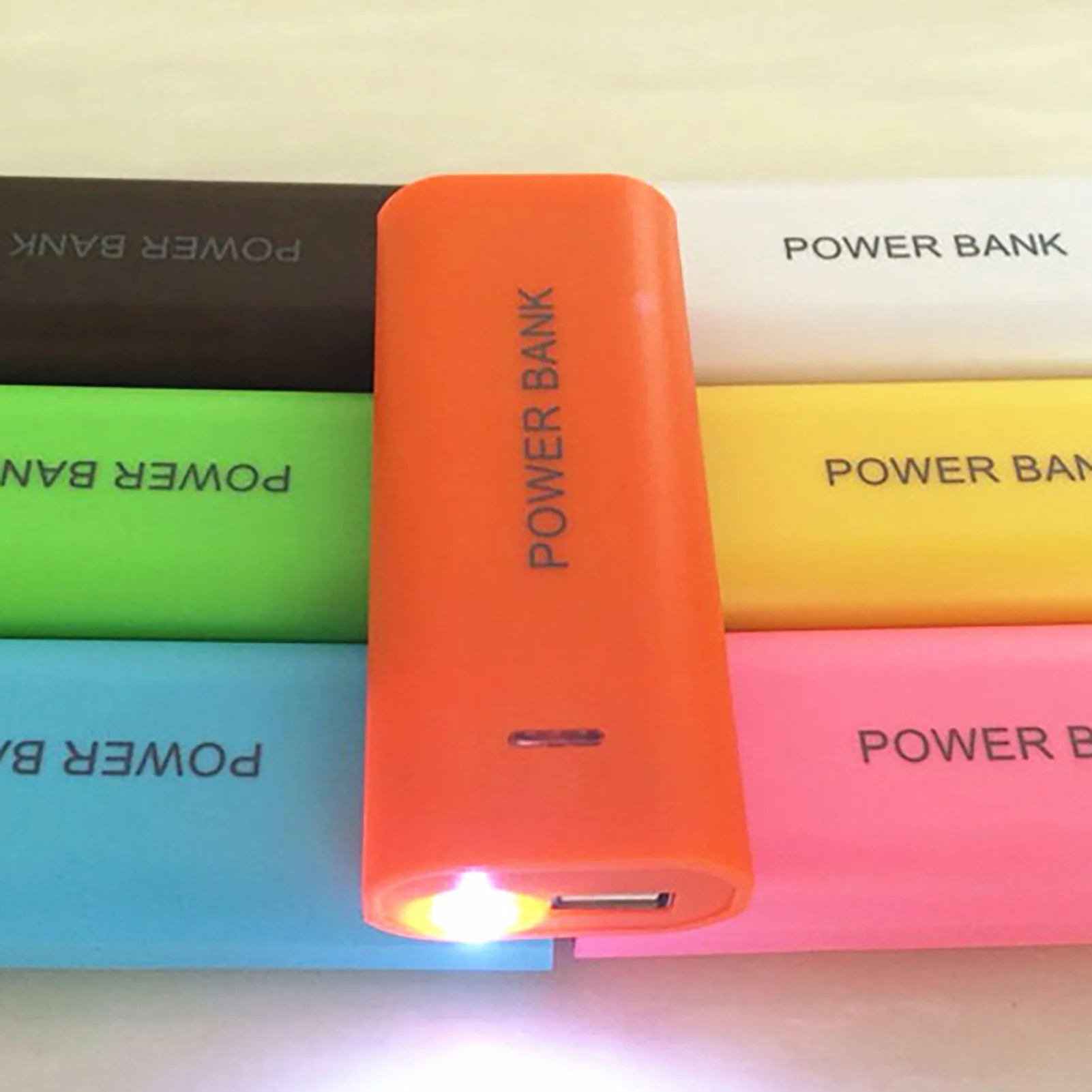 2 * 18650 USB Power Bank пустой корпус переносный 5V 5600mAh DIY аккумуляторный сиденье без