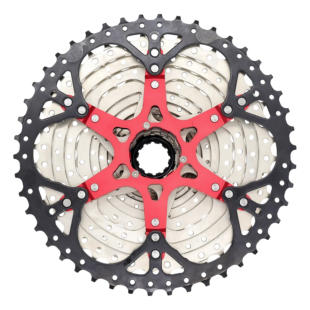 ZEOT 12-скоростная велосипедная кассетная звездочка 11-46/50/52T серебристо-черная