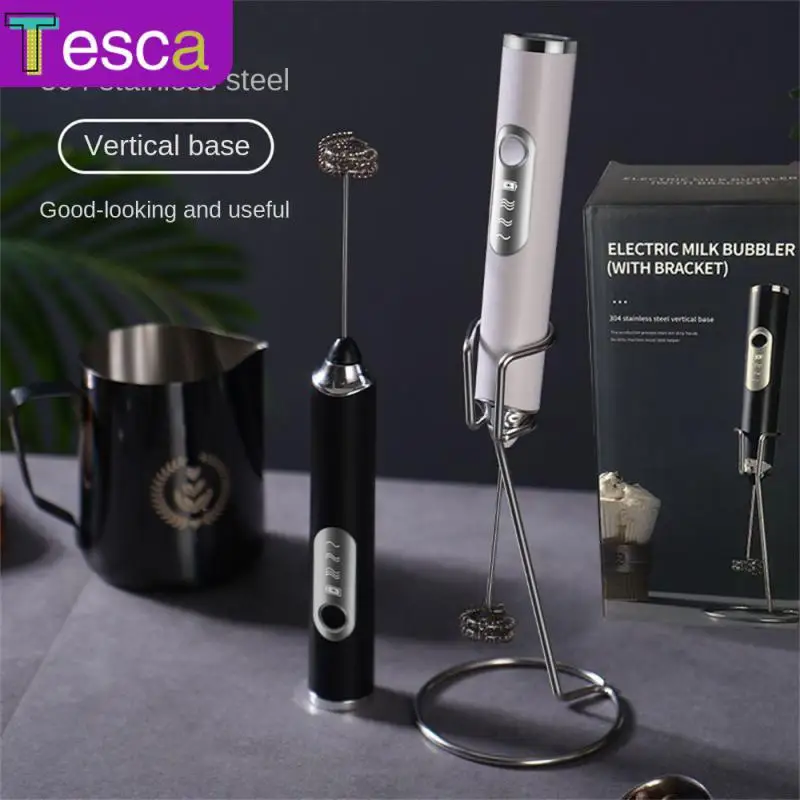 

Mini Handheld Egg Beater Wireless Electric Blenders Portable Cappuccino Stirrer Kitchen Whisk Tools Handheld Stainless Steel