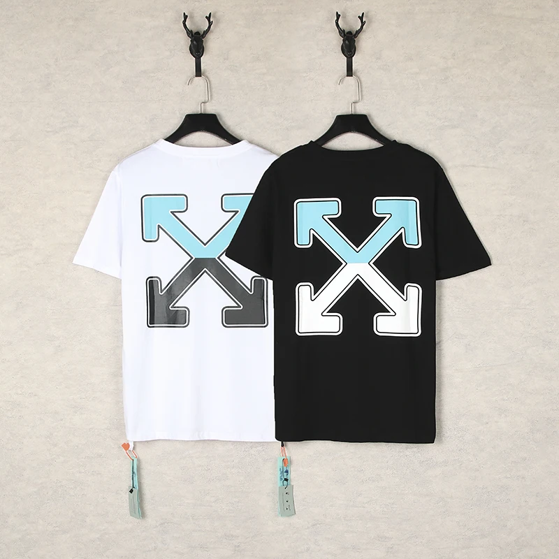 

2023 summer casual fashion tide brand men's and women's classic oversized loose sports short-sleeved T-shirt fashion T-shirt off