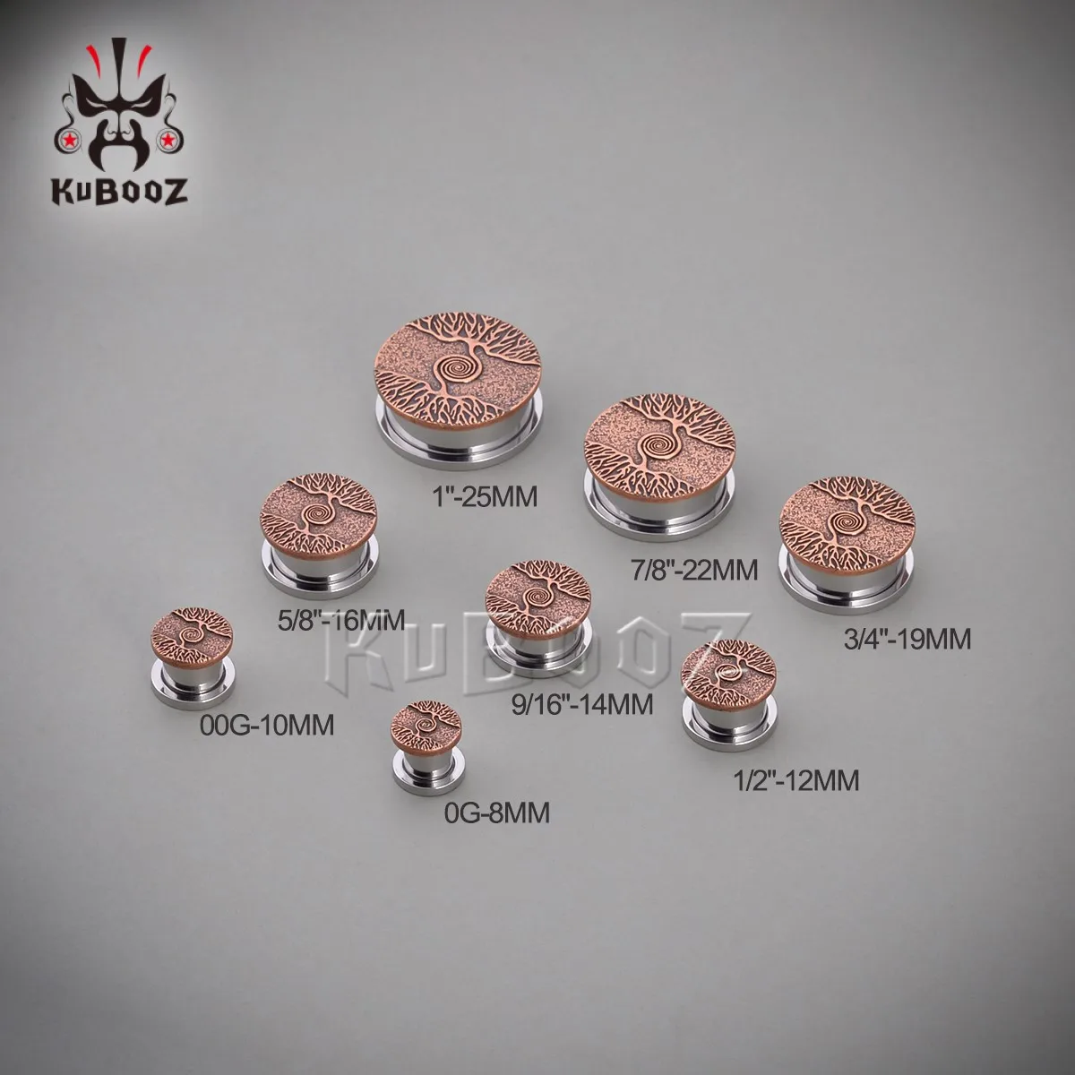 Серьги-кольца KUBOOZ из нержавеющей стали для пирсинга ювелирные украшения ушей в