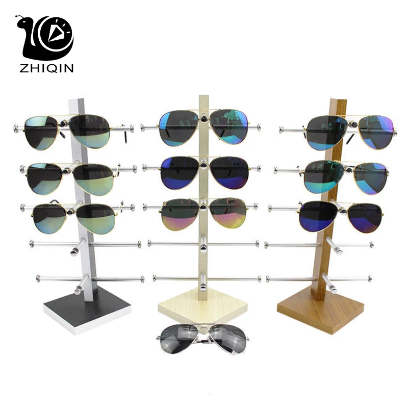 Metal Branch Wood Sunglasses Glasses Organizer Holder Glasses Display Jewelry Sunglasses Counter Display Glasses Storage