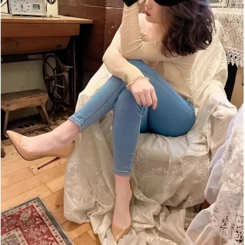 Брендовые дизайнерские женские туфли на каблуке Элегантные Элитный бренд