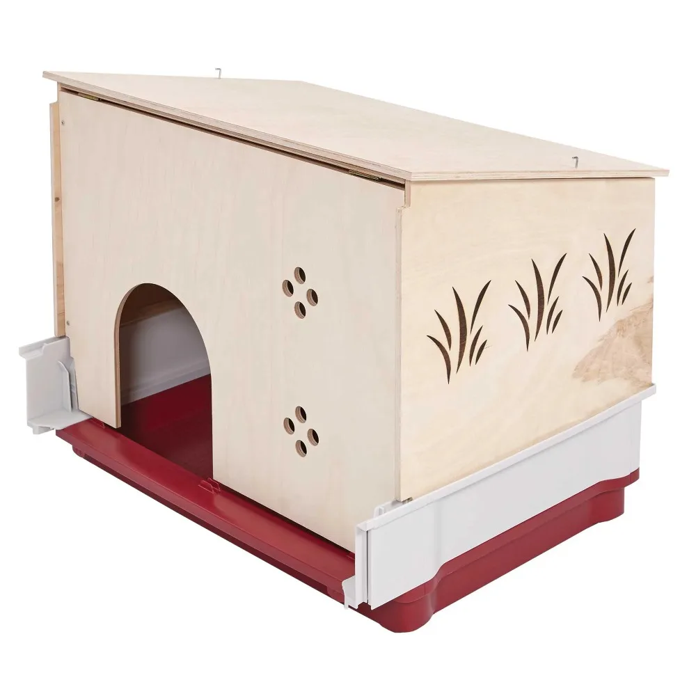 

MidWest Homes For Pets Wabbitat Deluxe Rabbit Home Wood Hutch Extension