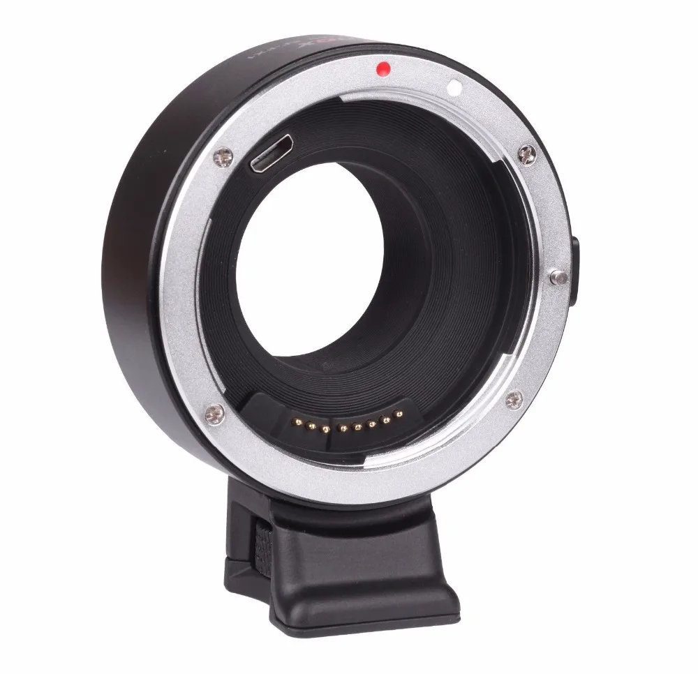 

Viltrox EF-FX1 mount adapter allows for Canon EF series lenses to be perfectly mounted on for Fuji X-mount mirrorless cameras