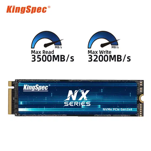 KingSpec SSD 128 ГБ 256 ГБ 512 ГБ Внутренний твердотельный накопитель 1 ТБ M.2 NVMe 2280 PCIe компьютерный диск Жесткие диски для ПК настольного ноутбука