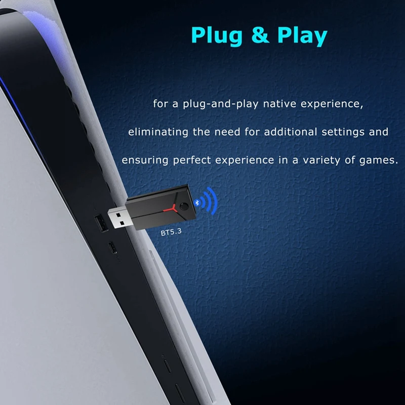 Беспроводной игровой адаптер-конвертер для контроллера PS5 QRD Spark N5/QRD Maestro S3/Arcade