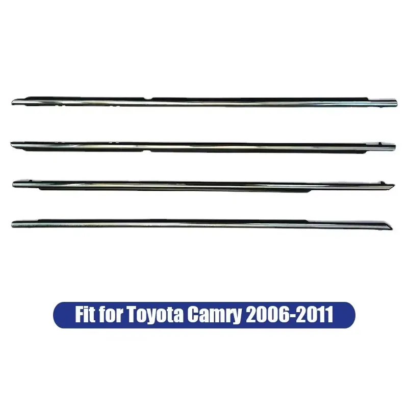 

4 шт./компл., уплотнители для окон и дверей, водонепроницаемые резиновые ленты для автоматической уплотнения, подходят для Toyota Camry 2006-2011/2012-2014