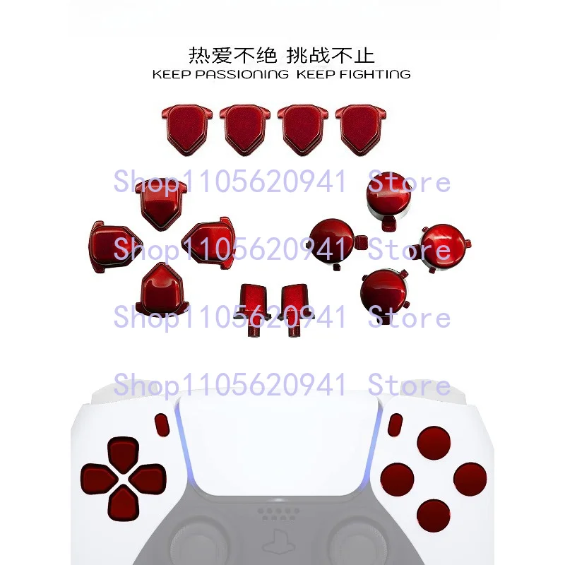 Фото Многоцветные кнопки D-Pad с инжекционным литьем для геймпадов PS4 и PS5 №5