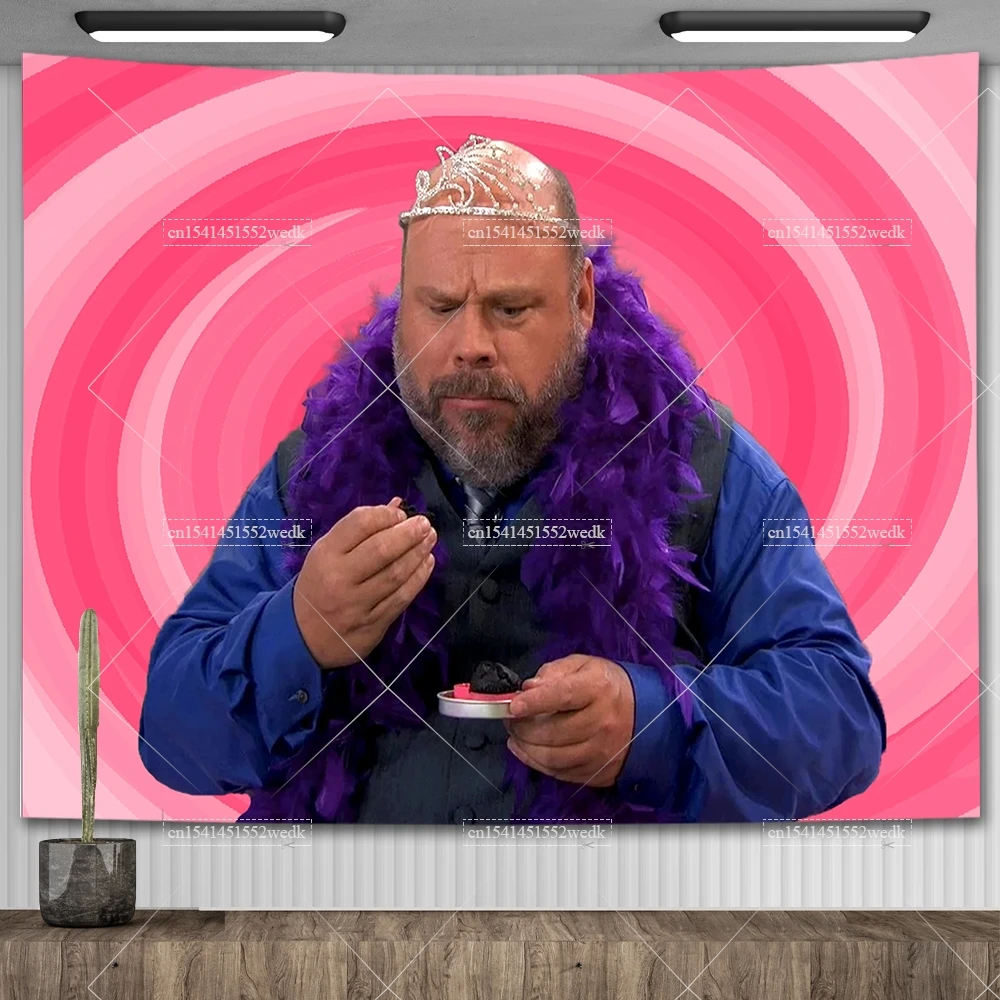 Забавный беретм гобелен I Eat Kids гобелены для спальни мемы флаги настенный