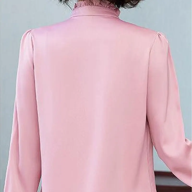 Женская блузка Gefevoqe офисного стиля из полиэстера