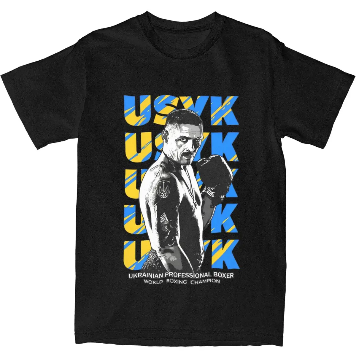 Футболка Oleksandr Usyk боксерская Королевская в стиле Харадзюку винтажные Топы с