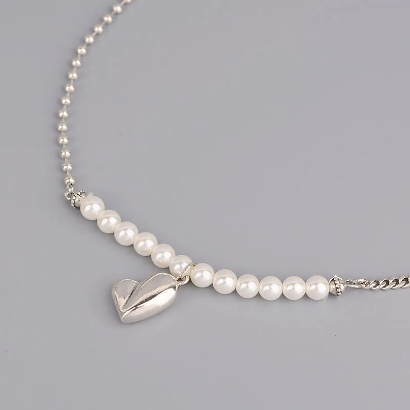 

Женское Ожерелье-чокер из серебра 925 пробы, с жемчугом