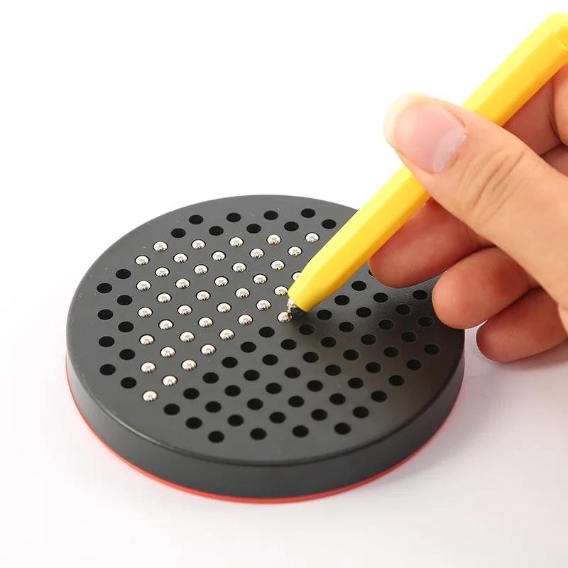 

Magnetic Ball Sketch Pad Kids Art Drawing Board with Magnet Pen Educational Learning Toys for Children Kid Craft Paint Table