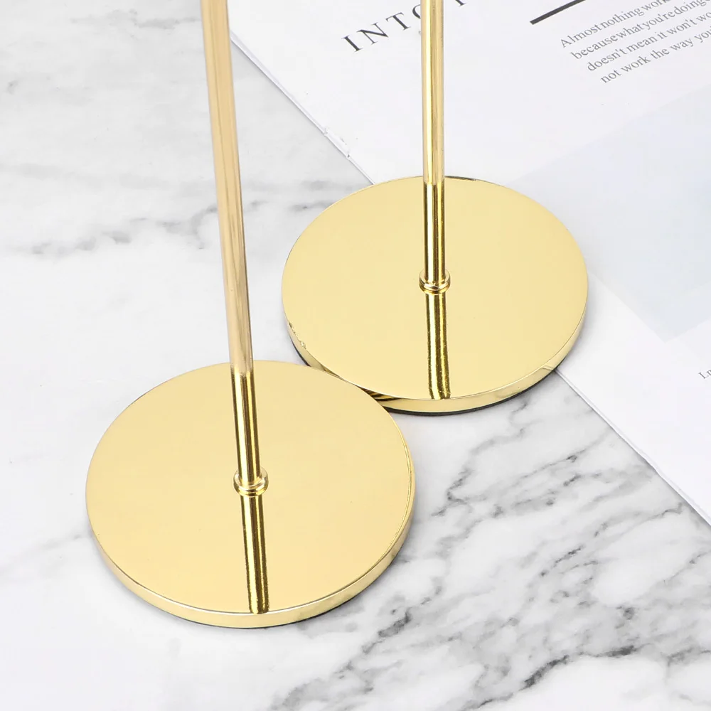 Изысканный Настольный подсвечник Candelabra металлические подсвечники роскошный